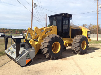 Equipment and Parts, Inc. - CAT Tractor with FAE Advanced Shredding Technologies