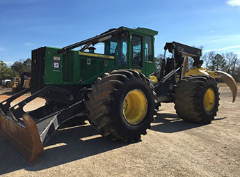 Equipment and Parts, Inc. - John Deere Logging Equipment Tractor